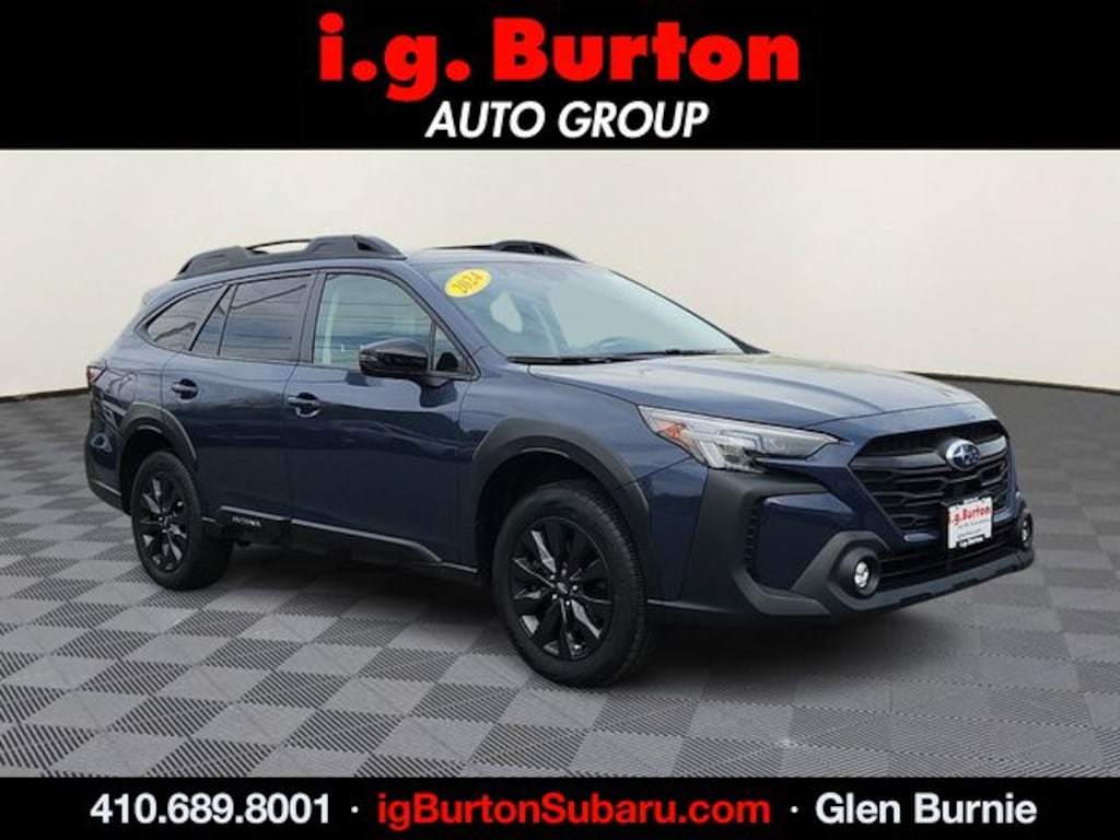 Certified 2024 Subaru Outback Onyx Edition SUV