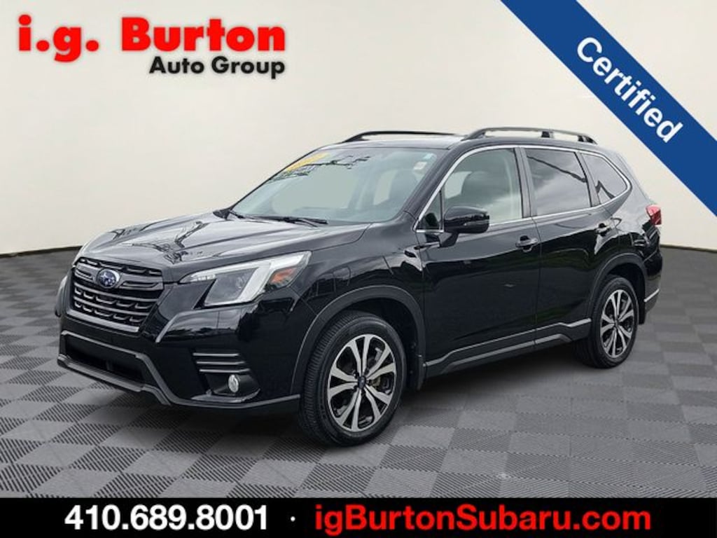 Certified 2022 Subaru Forester Limited SUV