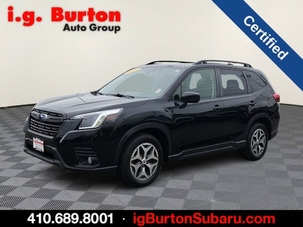 Certified 2022 Subaru Forester Premium SUV