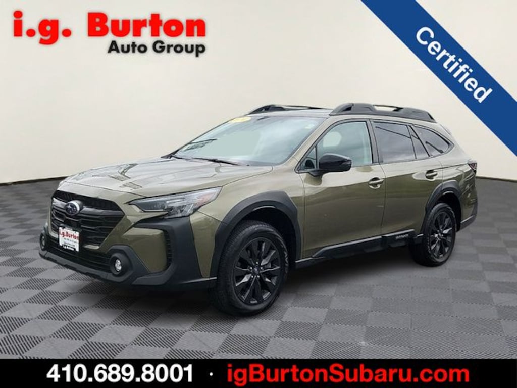 Certified 2024 Subaru Outback Onyx Edition SUV