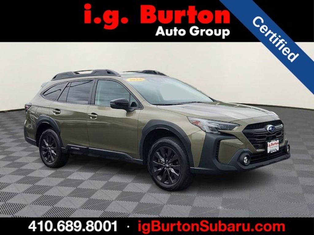 Certified 2024 Subaru Outback Onyx Edition SUV