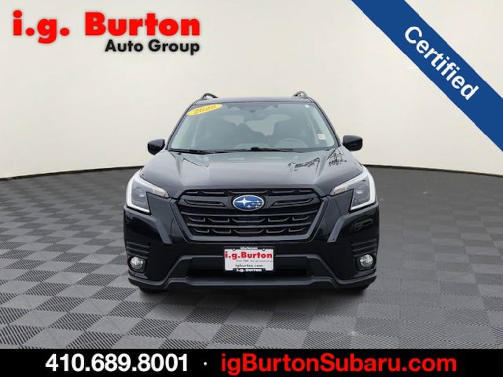 Certified 2022 Subaru Forester Premium SUV