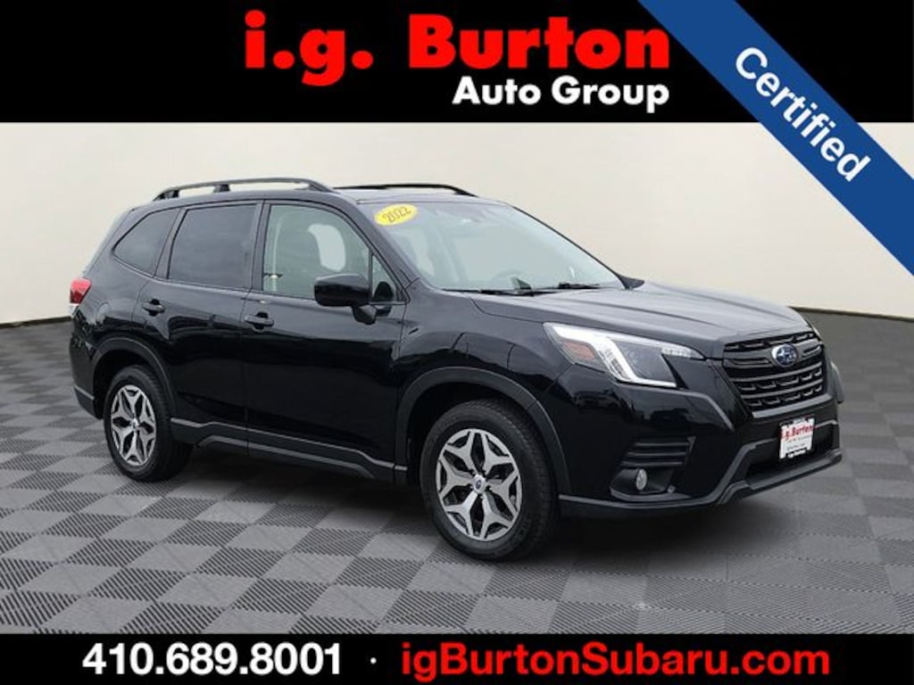 Certified 2022 Subaru Forester Premium SUV