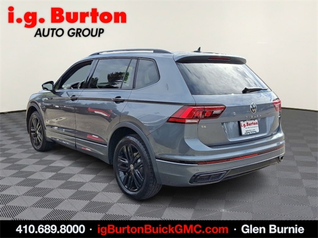 Used 2022 Volkswagen Tiguan 2.0T SE R-Line Black SUV