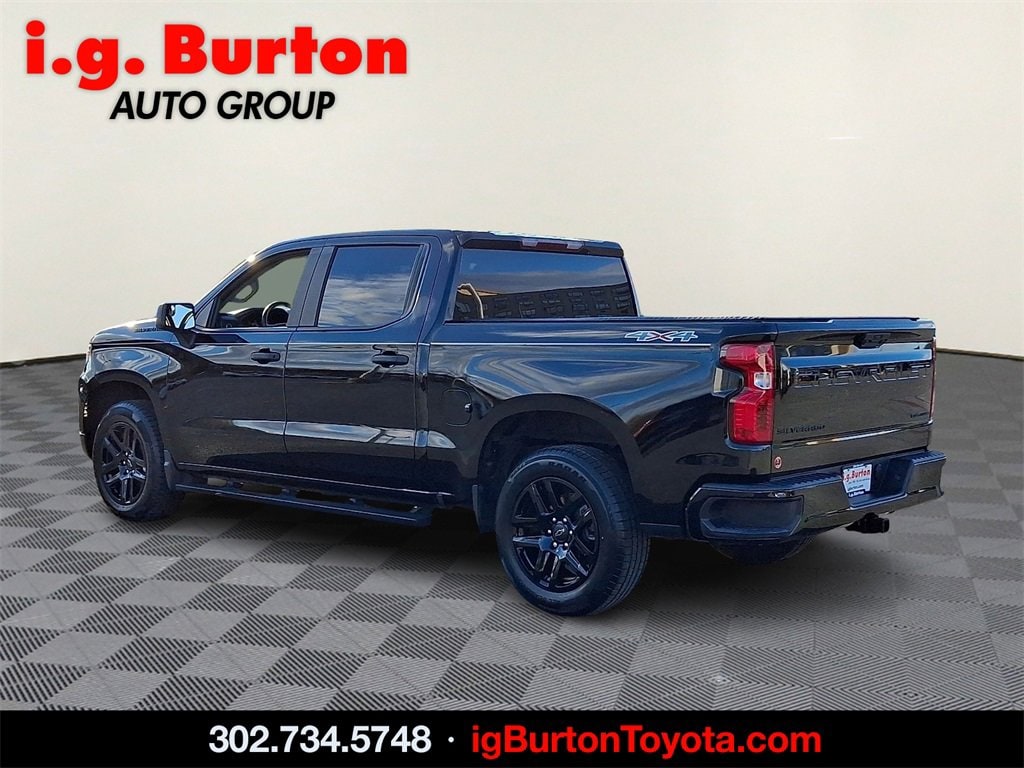 Used 2022 Chevrolet Silverado 1500 Custom Truck Crew Cab