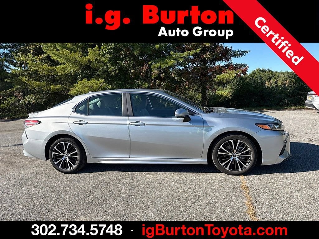 Certified 2019 Toyota Camry SE Sedan