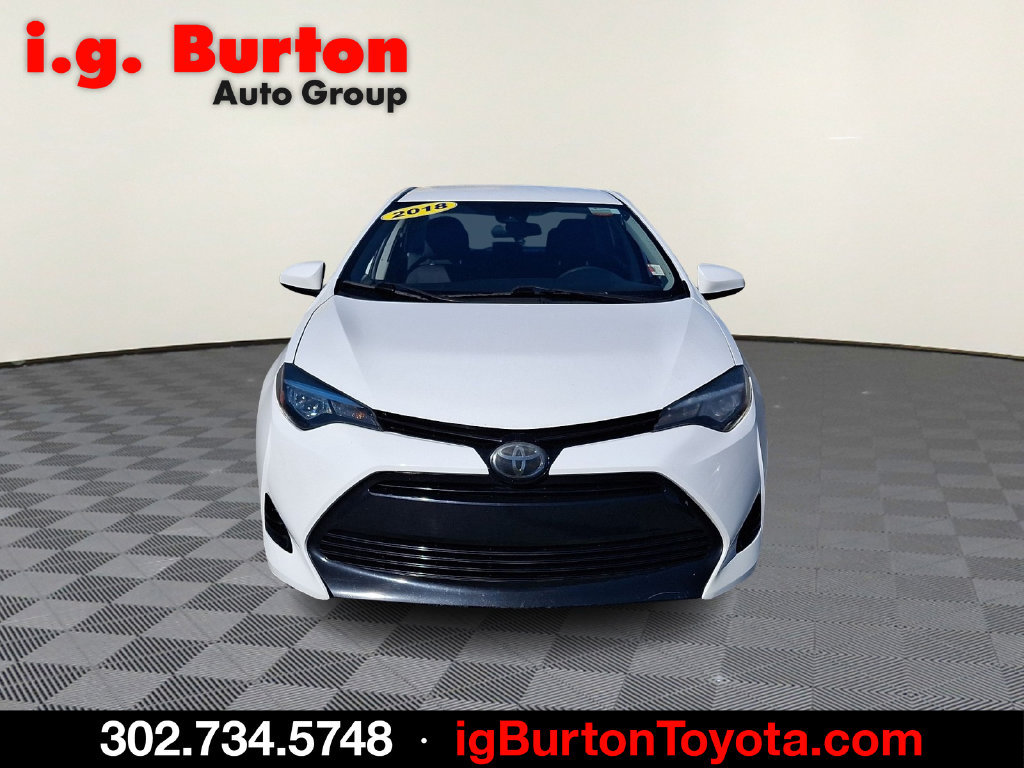 Certified 2018 Toyota Corolla LE Sedan