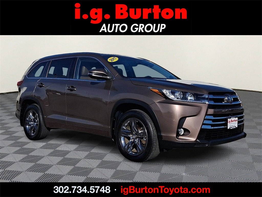 Certified 2017 Toyota Highlander Limited Platinum SUV