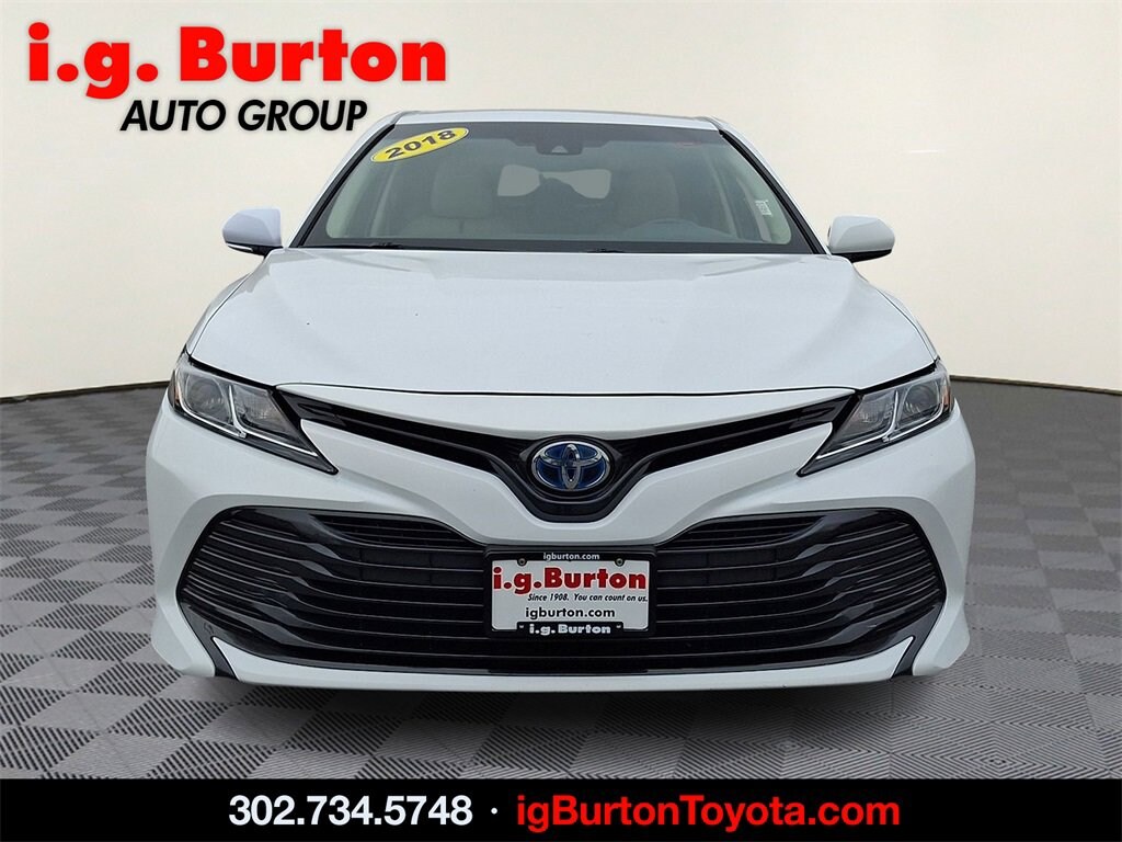 Certified 2018 Toyota Camry Hybrid Hybrid LE Sedan