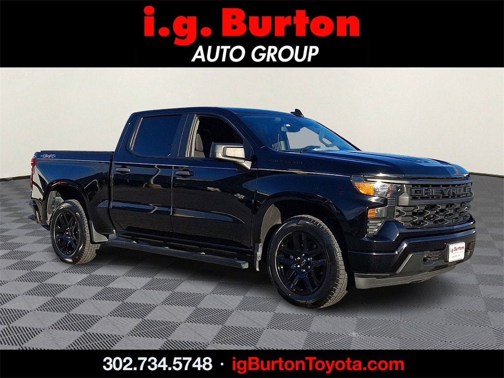 Used 2022 Chevrolet Silverado 1500 Custom Truck Crew Cab
