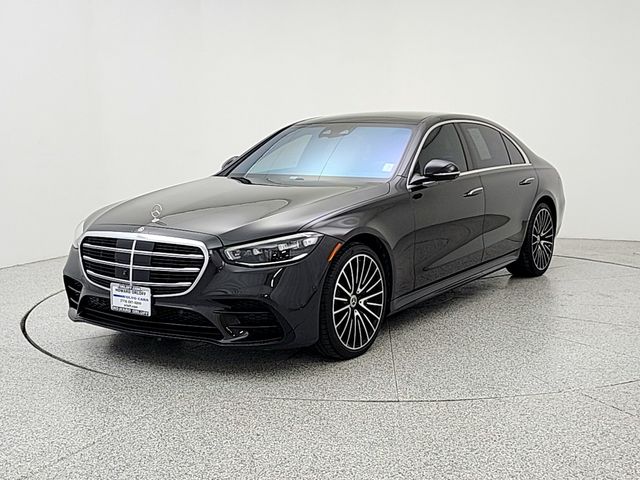Graphite Gray 2022 Mercedes-Benz S-Class Sedan All-Wheel Drive 9-Speed Automatic