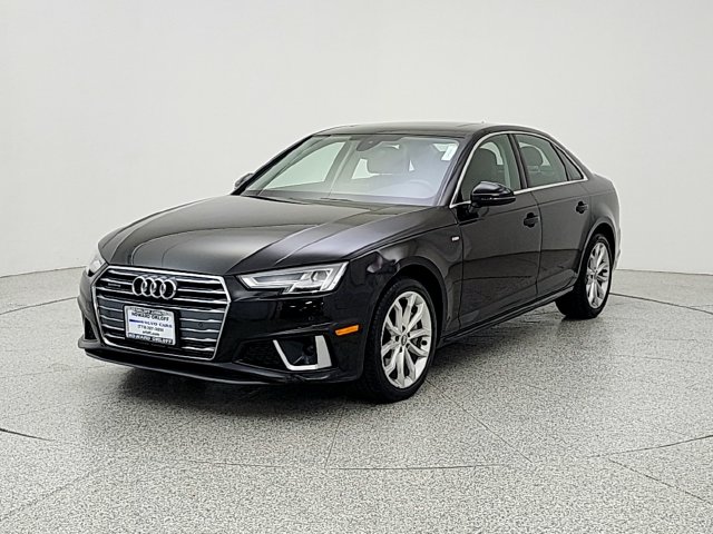 Brilliant Black 2019 Audi A4 Sedan All-Wheel Drive 7-Speed Automatic