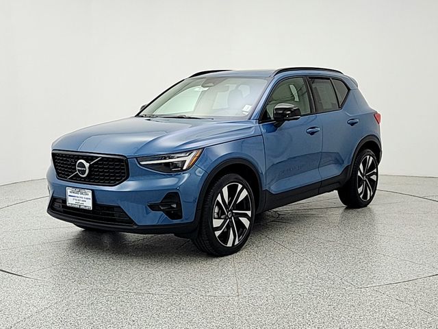Fjord Blue Metallic 2024 Volvo XC40 SUV / Crossover All-Wheel Drive Automatic