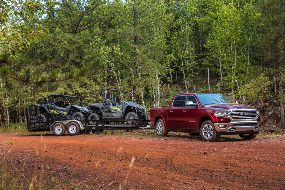 New Ram 1500 towing side by sides