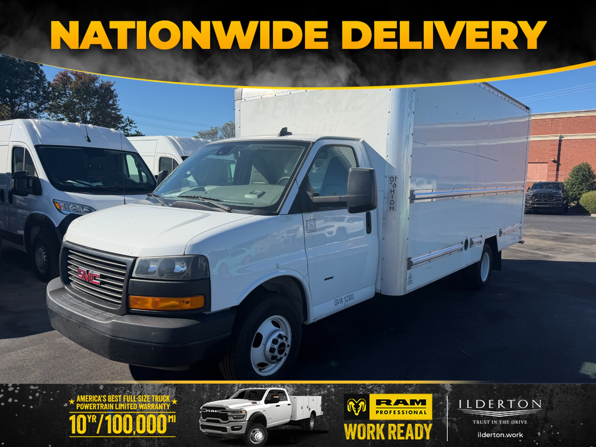 2021 GMC Savana Cutaway