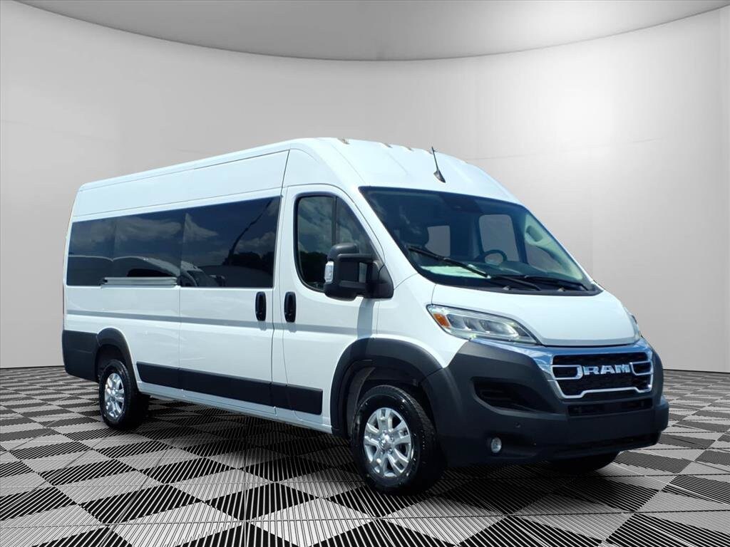 New 2025 Ram ProMaster PROMASTER 3500 SLT+ WINDOW VAN HIGH ROOF 159' WB E Cargo Van
