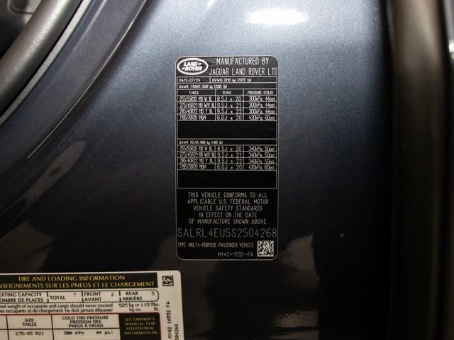 used 2025 Land Rover Discovery car, priced at $81,878