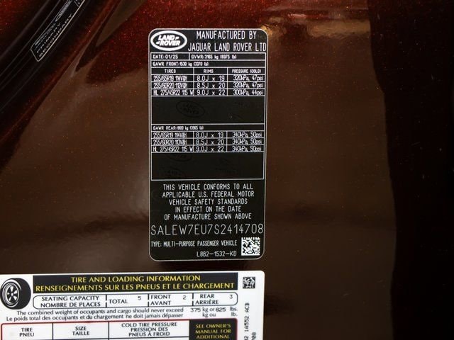 used 2025 Land Rover Defender 110 car, priced at $86,725