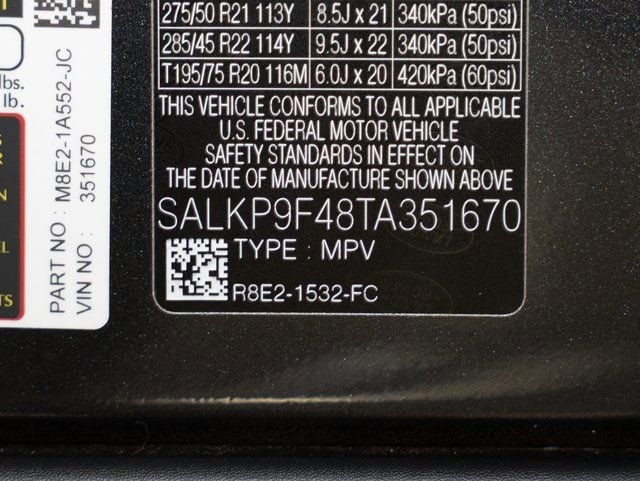 new 2026 Land Rover Range Rover car, priced at $144,660