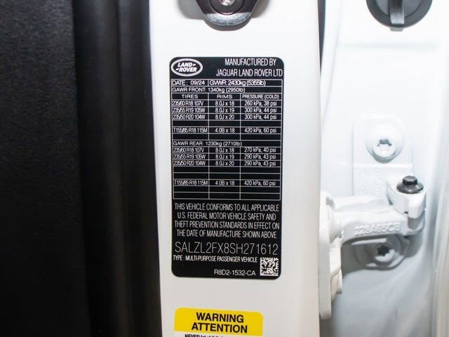 used 2025 Land Rover Range Rover Evoque car, priced at $44,803