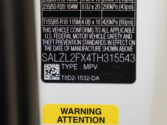 new 2026 Land Rover Range Rover Evoque car, priced at $62,635