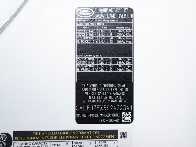 used 2025 Land Rover Defender 110 car, priced at $74,018