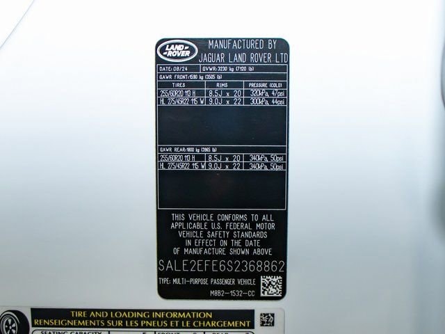 used 2025 Land Rover Defender 110 car, priced at $105,693