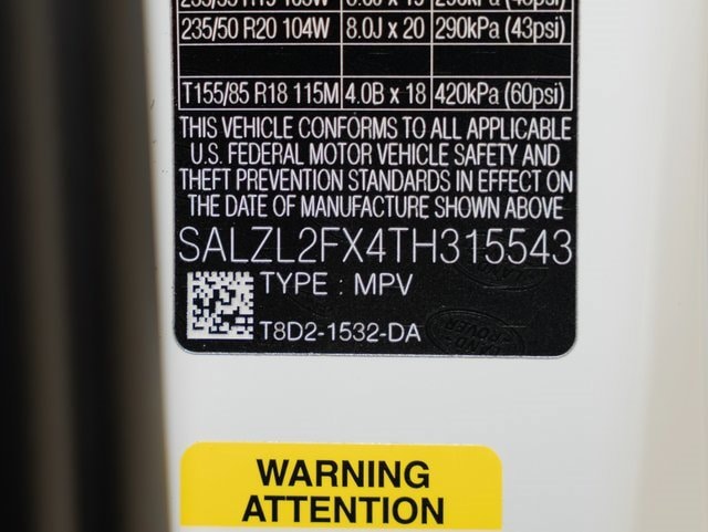 new 2026 Land Rover Range Rover Evoque car, priced at $62,635