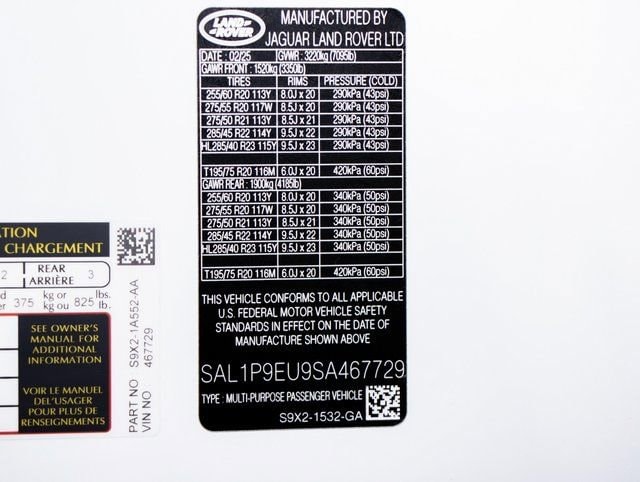 used 2025 Land Rover Range Rover Sport car, priced at $93,145