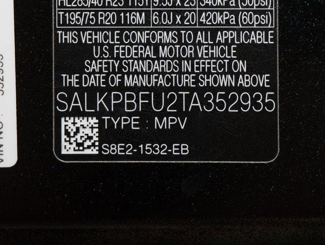 new 2026 Land Rover Range Rover car, priced at $137,710