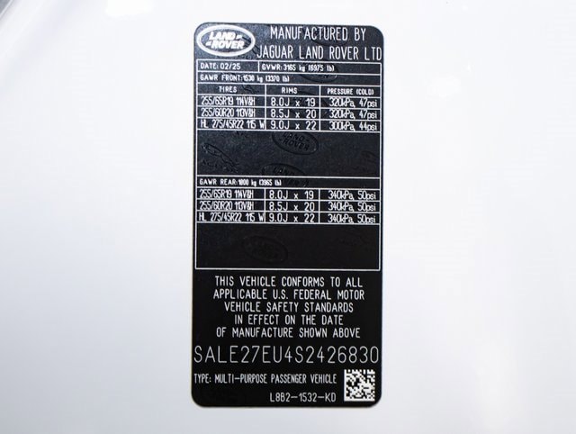 used 2025 Land Rover Defender 110 car, priced at $77,512