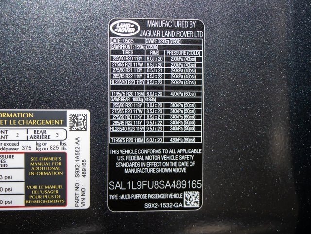 new 2025 Land Rover Range Rover Sport car, priced at $102,225