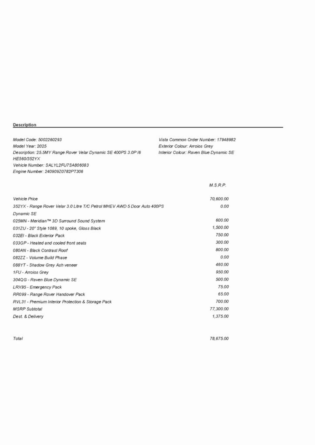 Used 2025 Land Rover Range Rover Velar Dynamic SE SUV