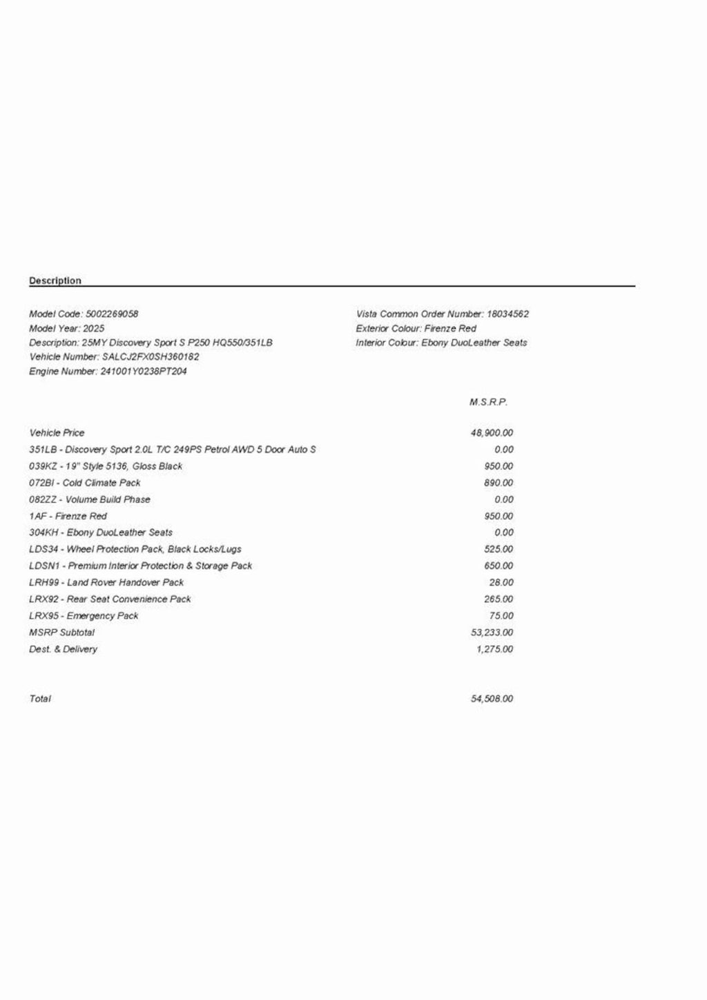 Used 2025 Land Rover Discovery Sport S SUV