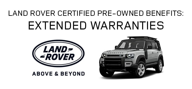 Land Rover Certified Pre-Owned Benefits: Extended Warranties | Land ...