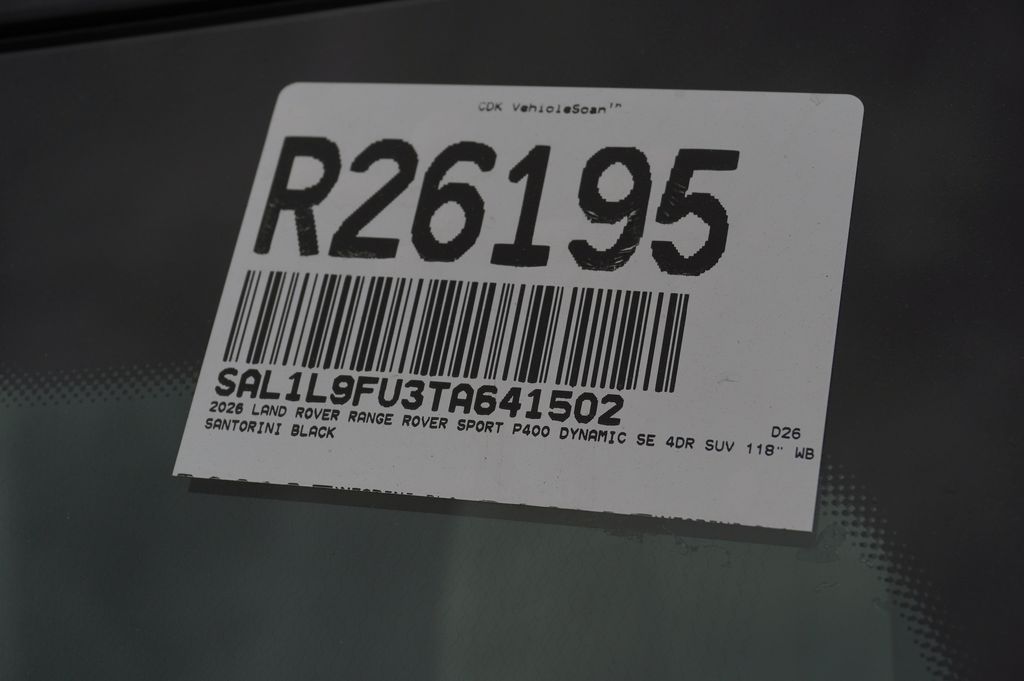 2026 Land Rover Range Rover Sport Dynamic SE - Photo 38