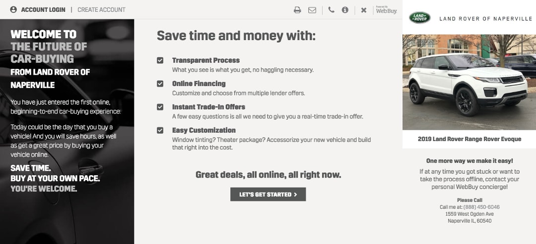 i want to buy a car online