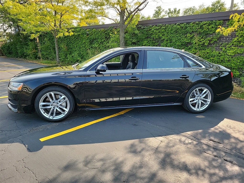 Used 2016 Audi A8 Sport with VIN WAU43AFD1GN021653 for sale in Northfield, IL