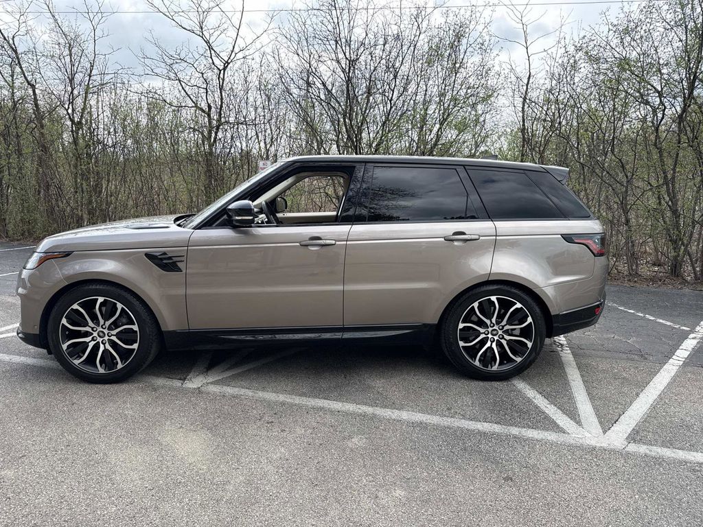 Certified 2021 Land Rover Range Rover Sport HSE Silver Edition with VIN SALWR4RY7MA767398 for sale in Northfield, IL