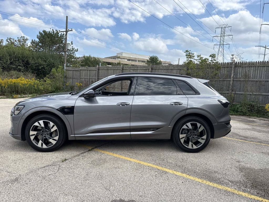 Used 2023 Audi e-tron Premium with VIN WA1AAAGE7PB025544 for sale in Northfield, IL