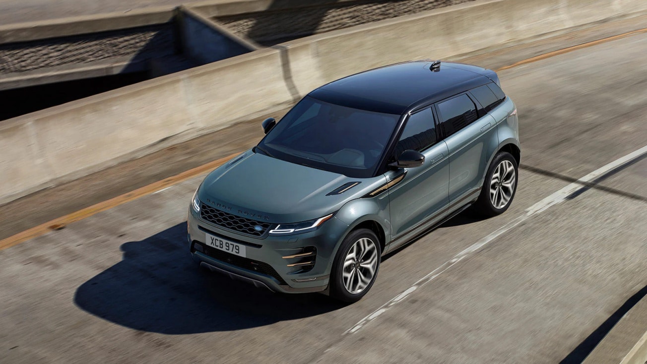 2022 Range Rover on the road