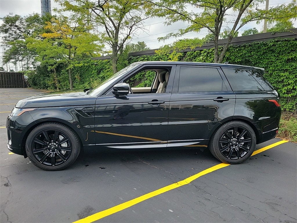 Used 2021 Land Rover Range Rover Sport HSE Silver Edition with VIN SALWR2SU4MA786650 for sale in Northfield, IL