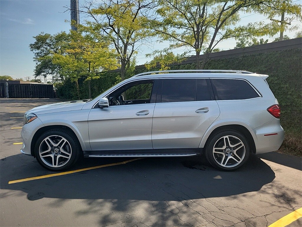 Used 2017 Mercedes-Benz GLS-Class GLS550 with VIN 4JGDF7DE2HA946410 for sale in Northfield, IL