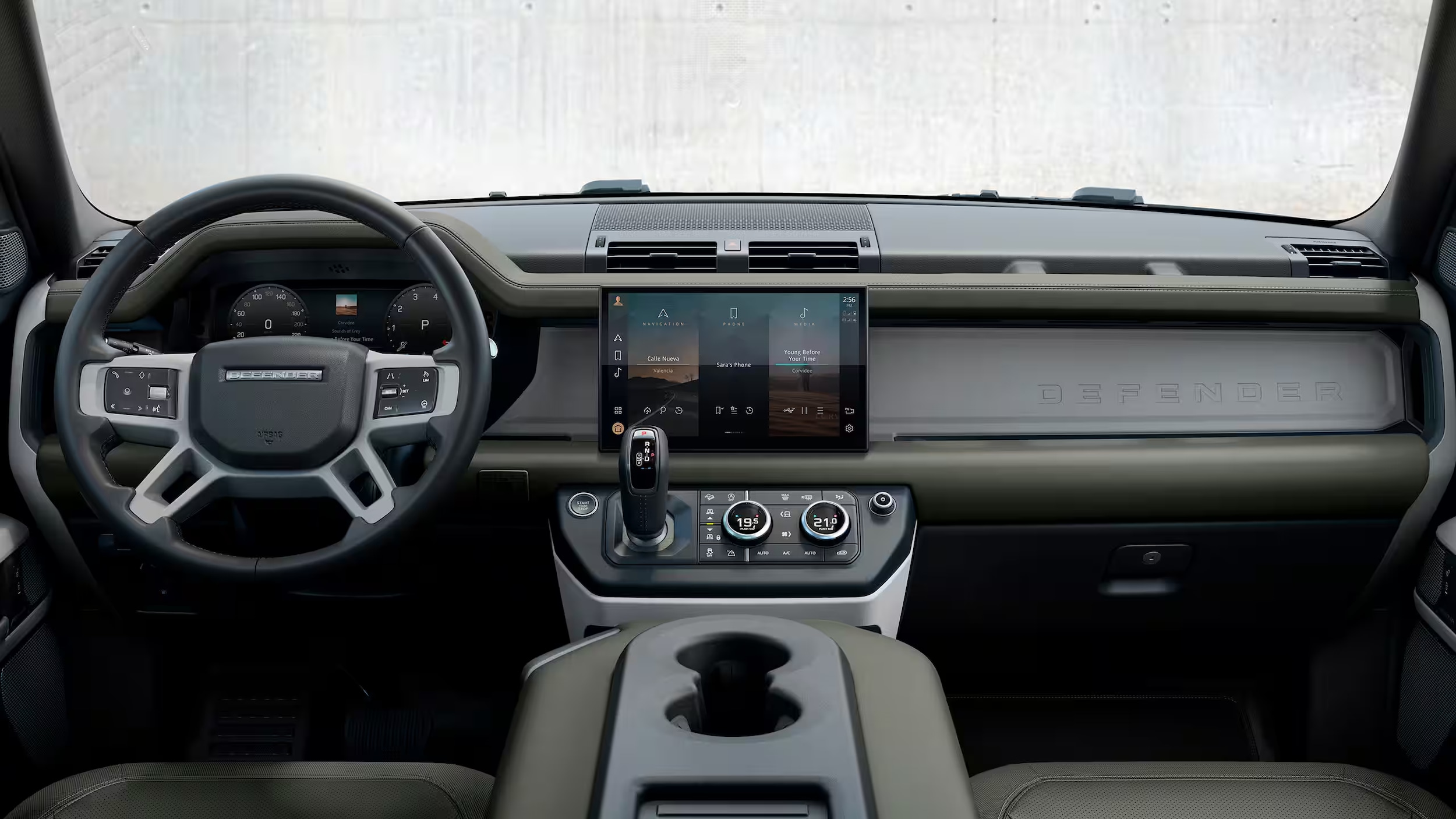 Interior Highlights of the 2024 Land Rover Defender