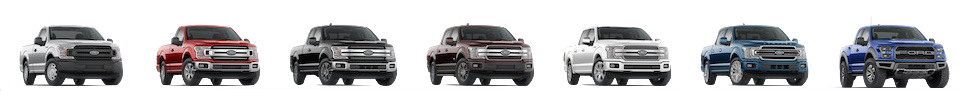 Ford F-150 Trims Ford F-150 XL, XLT, Lariat, King Ranch, Platinum, Limited, & Raptor