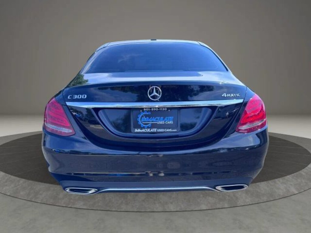 Used 2018 Mercedes-Benz C-Class C 300 4MATIC Sedan