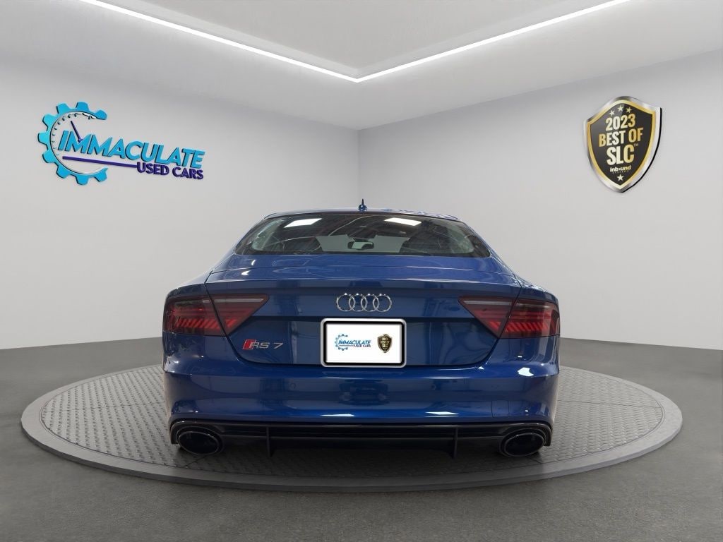 Used 2017 Audi RS 7 4.0T performance Prestige Sedan