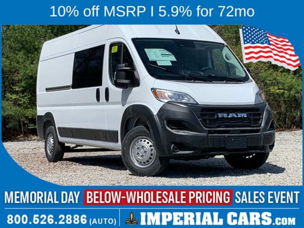 New 2026 Ram Promaster 2500 High Roof Cargo Van