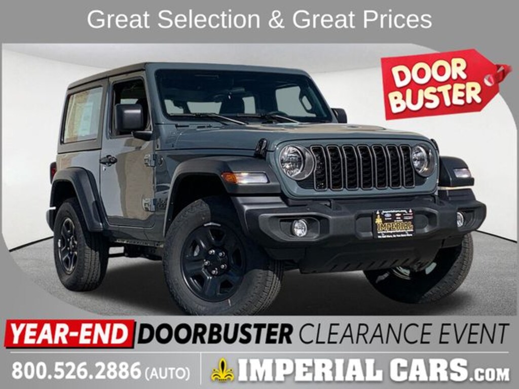 New 2026 Jeep Wrangler Sport SUV