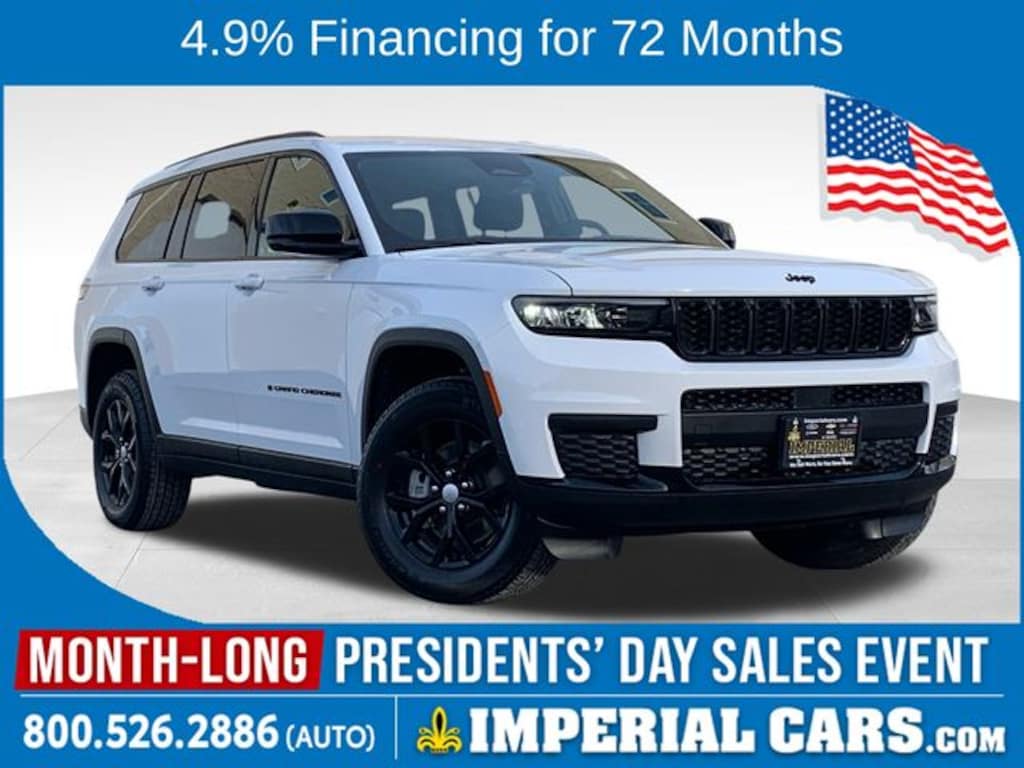 New 2025 Jeep Grand Cherokee L Altitude X SUV